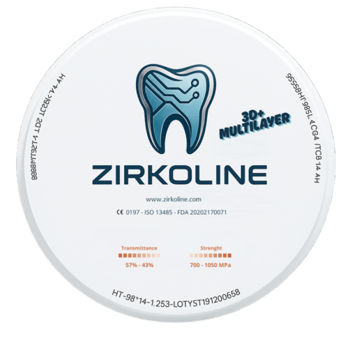 3D+_Multilayer Zirkone Disk